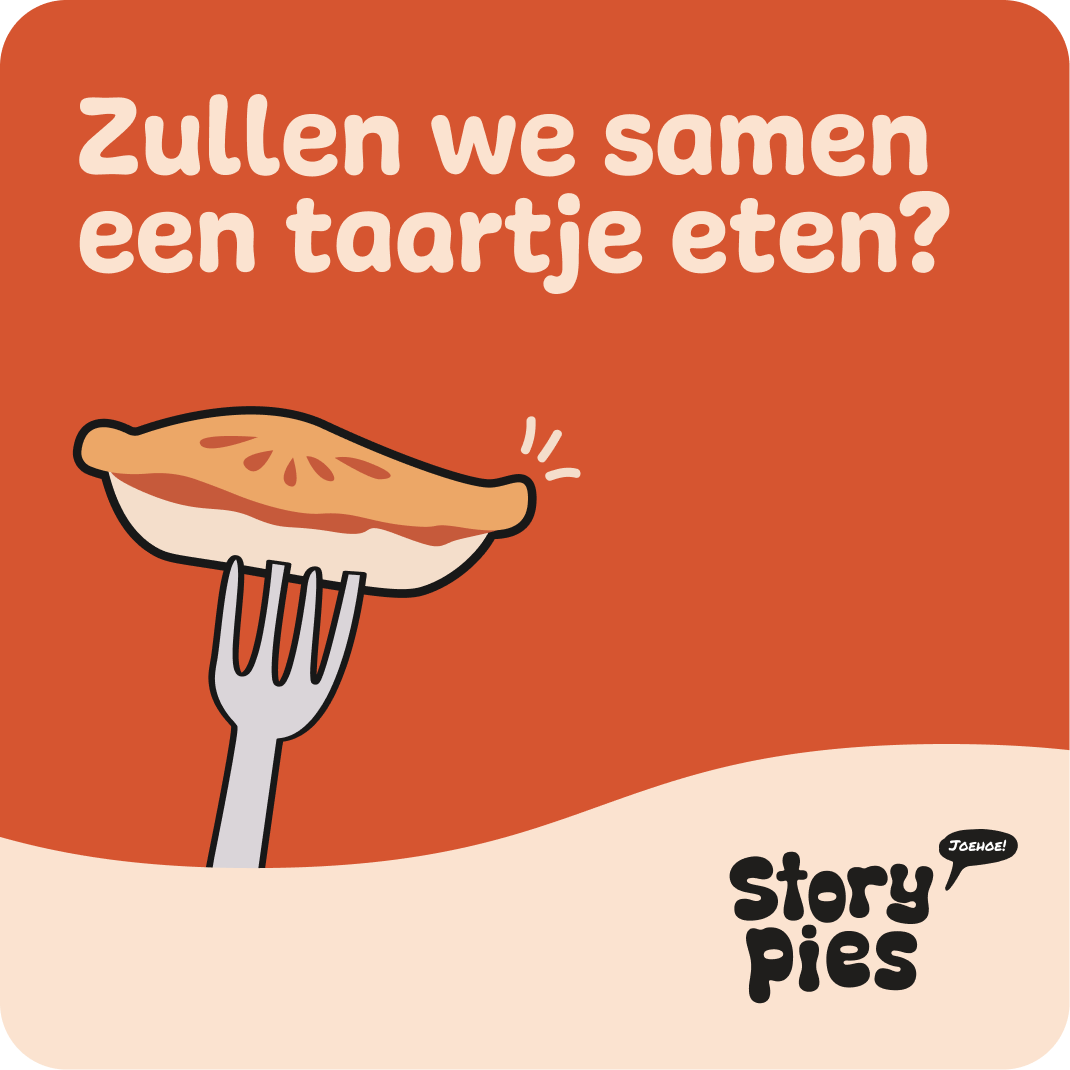 Zullen we samen een taartje eten?